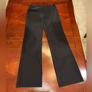 Lululemon Wide Leg Black Yoga Pants